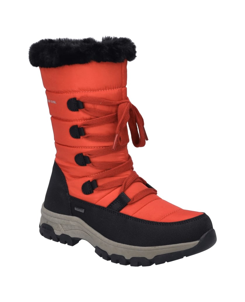 JOSEF-SEIBEL-Damen-Stiefel-Davos-51,-schwarz-rot-schwarz