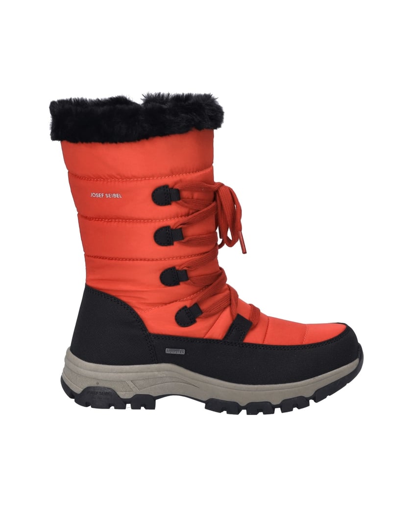JOSEF-SEIBEL-Damen-Stiefel-Davos-51,-schwarz-rot-schwarz