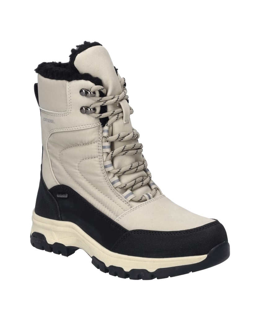 JOSEF-SEIBEL-Damen-Stiefel-Davos-52,-schwarz-offwhite-multicolor