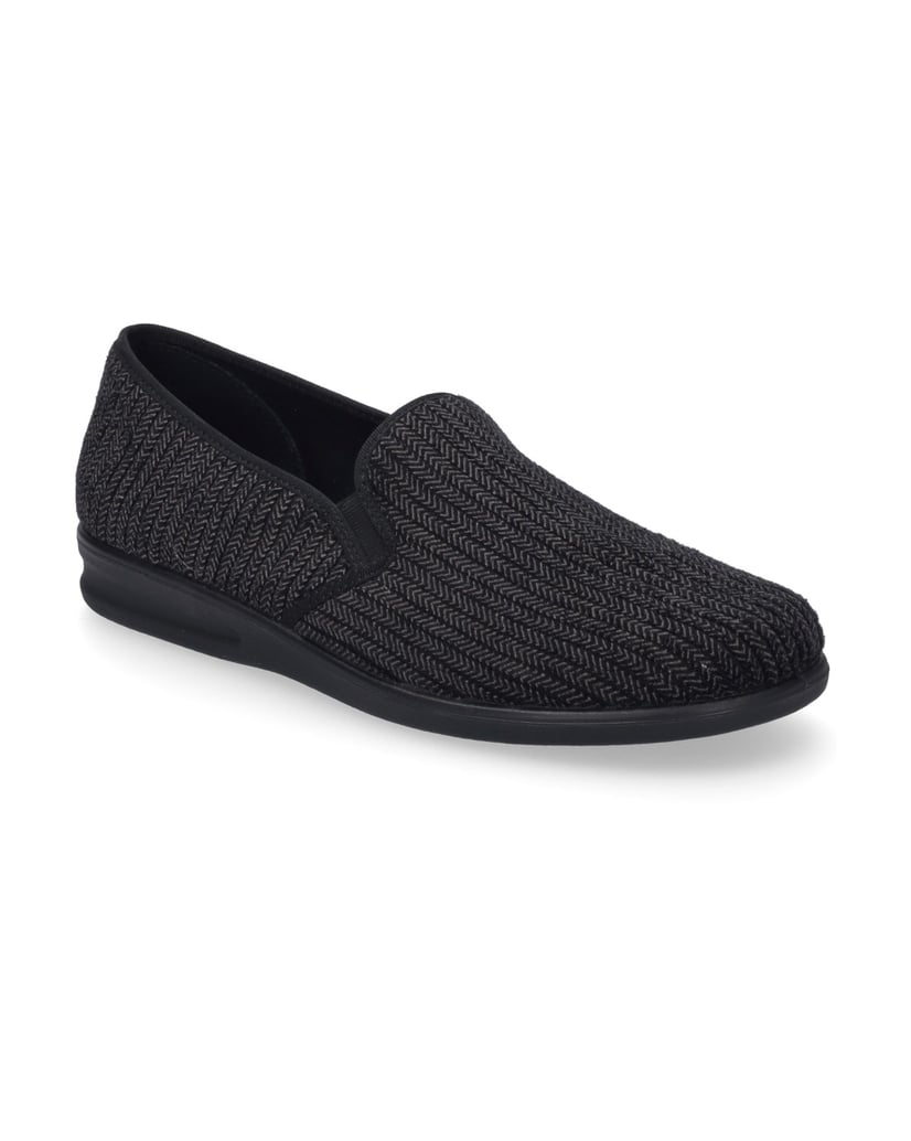 JOSEF-SEIBEL-Herren-Hausschuh-Belfort-122,-schwarz-schwarz