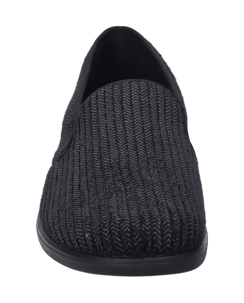 JOSEF-SEIBEL-Herren-Hausschuh-Belfort-122,-schwarz-schwarz