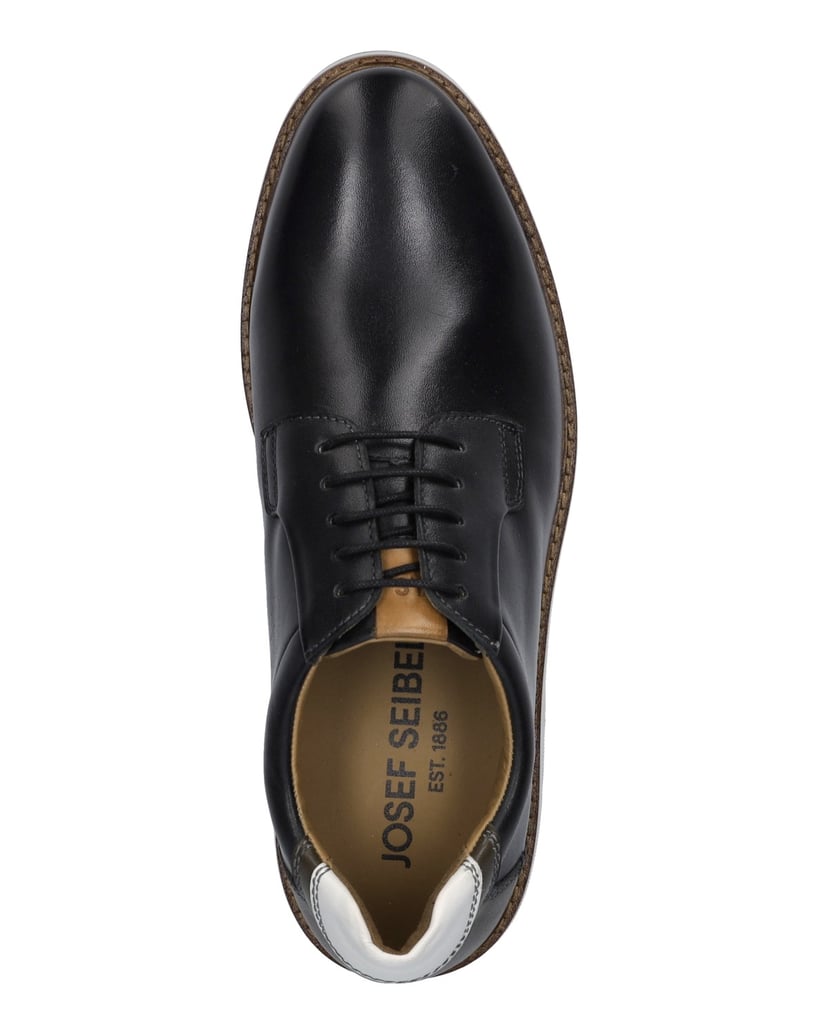 JOSEF-SEIBEL-Herren-Halbschuh-Stuart-03,-schwarz-mult-schwarz