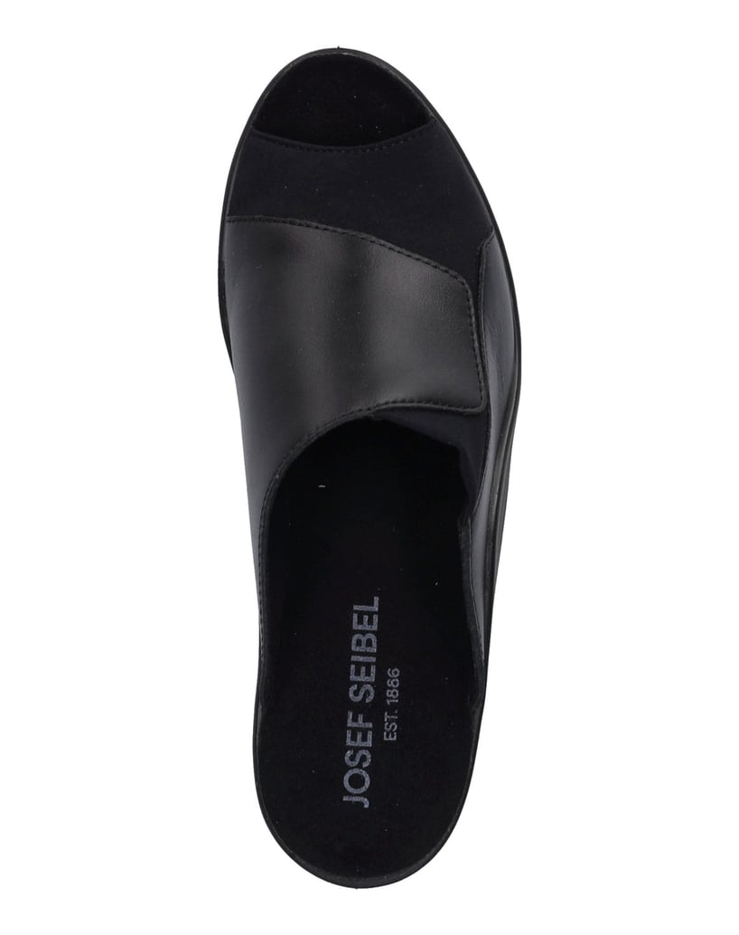 JOSEF-SEIBEL-Damen-Clog-St.Tropez-44,-schwarz-schwarz