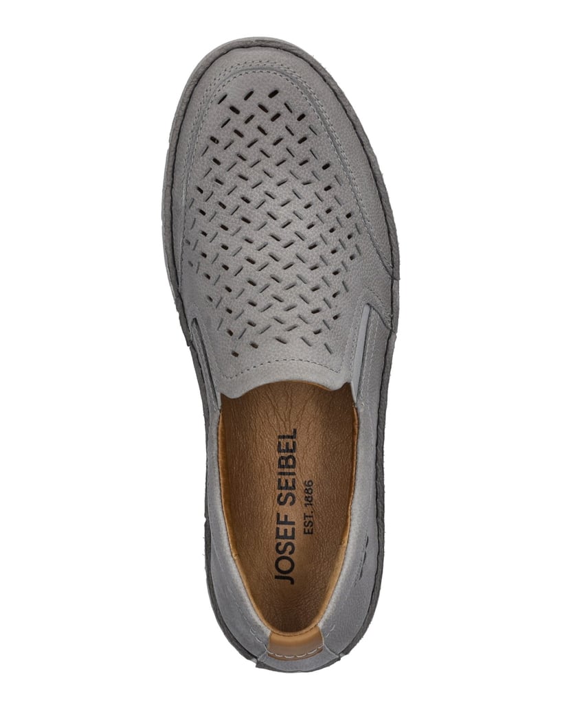 JOSEF-SEIBEL-Herren-Slipper-Ruben-27,-hellgrau-hellgrau
