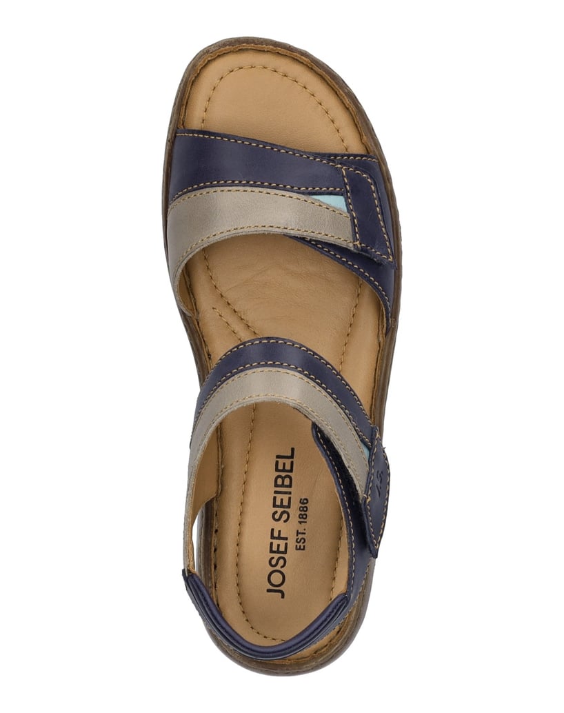 JOSEF-SEIBEL-Damen-Sandale-Debra-19,-indigo-multi-blau