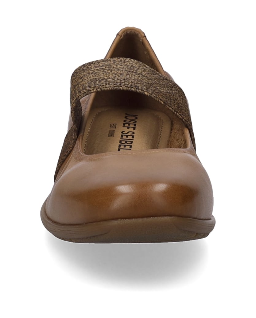 JOSEF-SEIBEL-Damen-Ballerina-Fenja-25,-camel-cognac