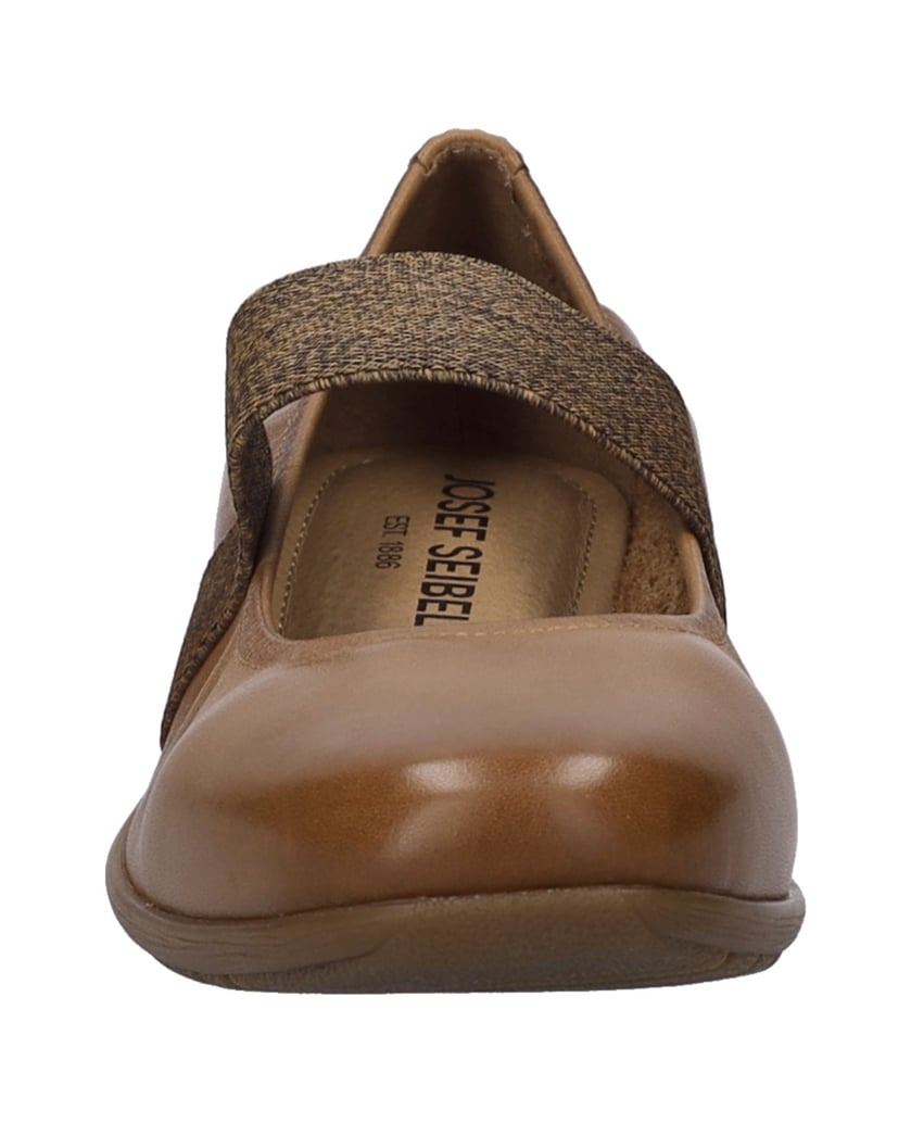 JOSEF-SEIBEL-Damen-Ballerina-Fenja-25,-camel-cognac