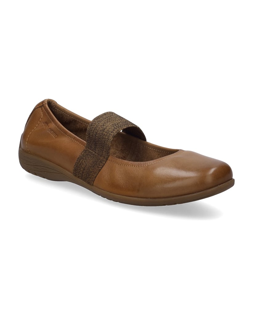 JOSEF-SEIBEL-Damen-Ballerina-Fenja-25,-camel-cognac