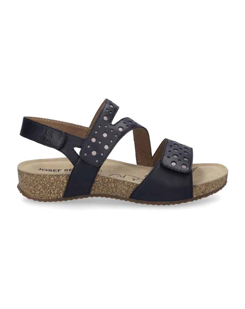 JOSEF-SEIBEL-Damen-Sandale-Tonga-91,-schwarz-kombi-schwarz