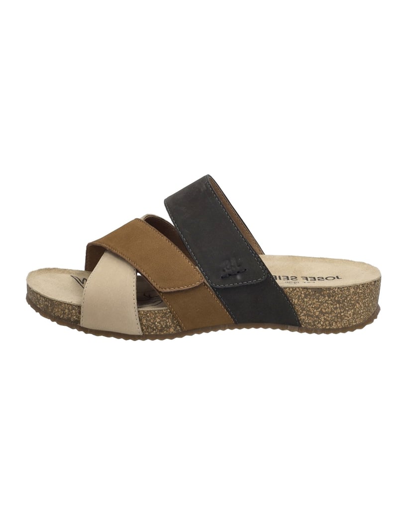 JOSEF-SEIBEL-Damen-Sandale-Tonga-84,-beige-multi-beige