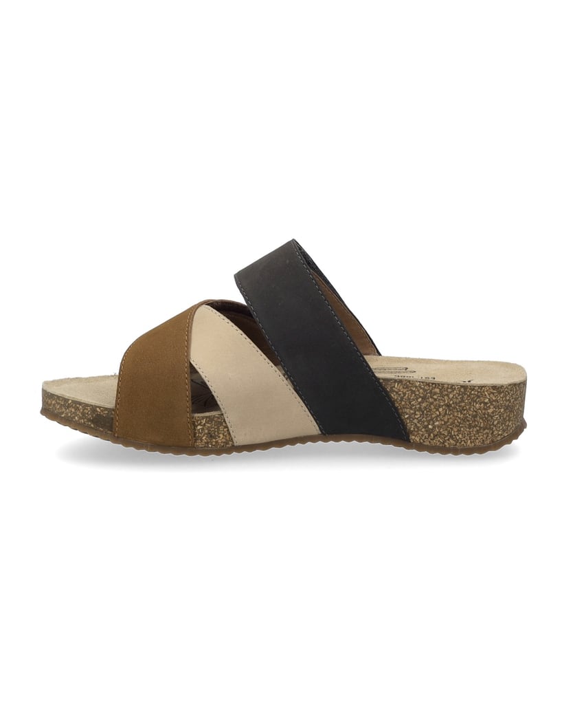 JOSEF-SEIBEL-Damen-Sandale-Tonga-84,-beige-multi-beige