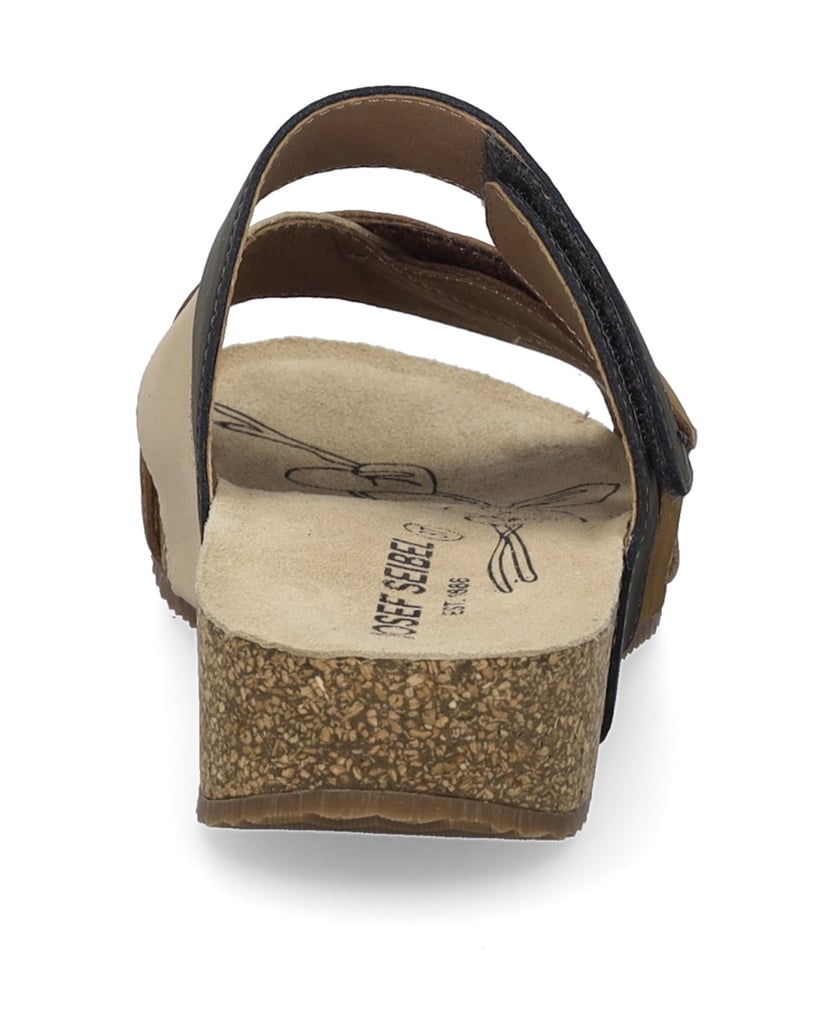 JOSEF-SEIBEL-Damen-Sandale-Tonga-84,-beige-multi-beige