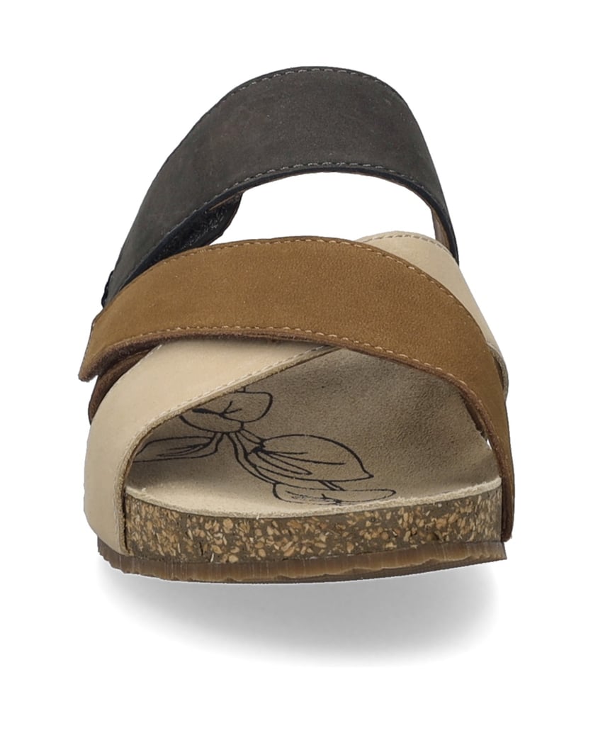 JOSEF-SEIBEL-Damen-Sandale-Tonga-84,-beige-multi-beige