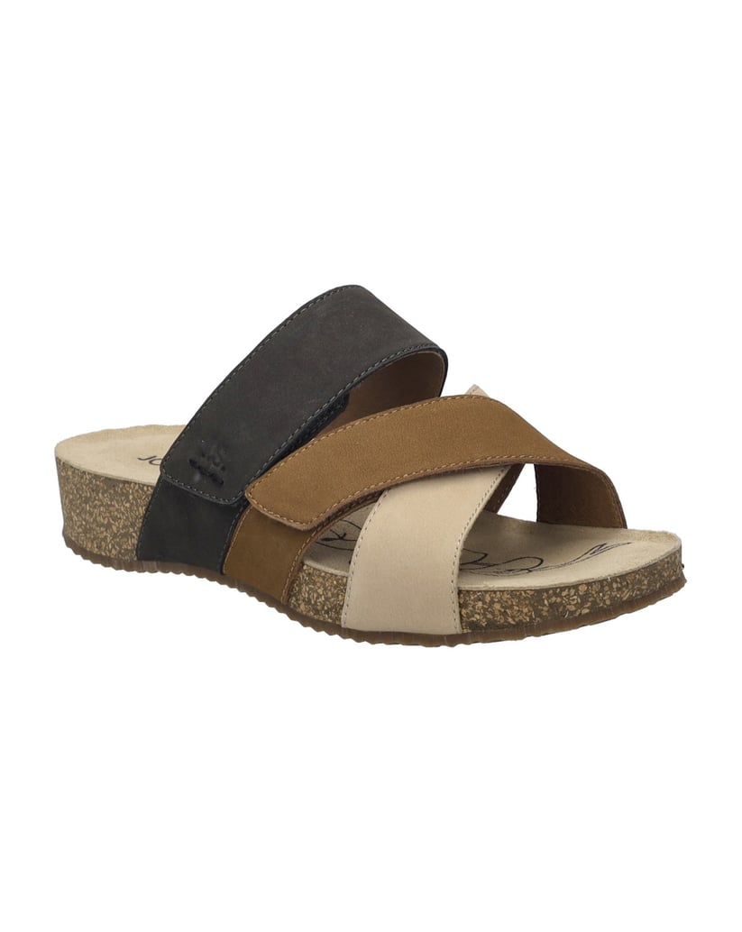 JOSEF-SEIBEL-Damen-Sandale-Tonga-84,-beige-multi-beige