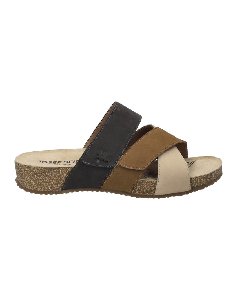 JOSEF-SEIBEL-Damen-Sandale-Tonga-84,-beige-multi-beige