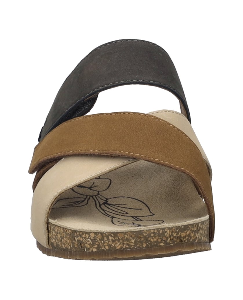 JOSEF-SEIBEL-Damen-Sandale-Tonga-84,-beige-multi-beige