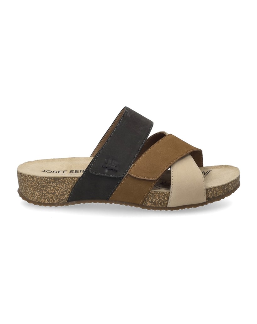 JOSEF-SEIBEL-Damen-Sandale-Tonga-84,-beige-multi-beige