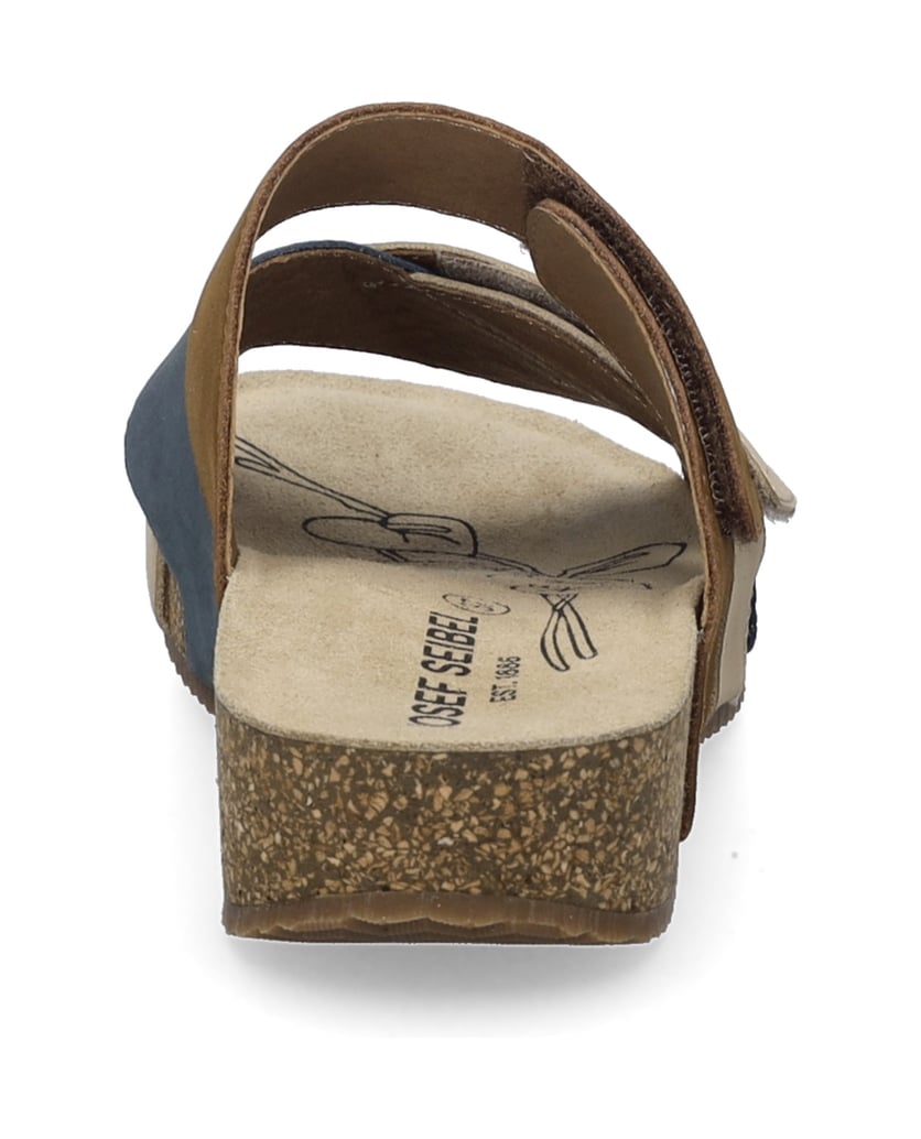 JOSEF-SEIBEL-Damen-Sandale-Tonga-84,-azur-multi-blau