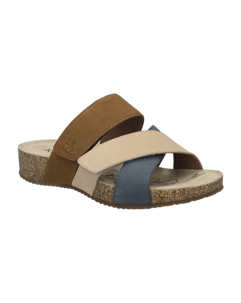 JOSEF-SEIBEL-Damen-Sandale-Tonga-84,-azur-multi-blau