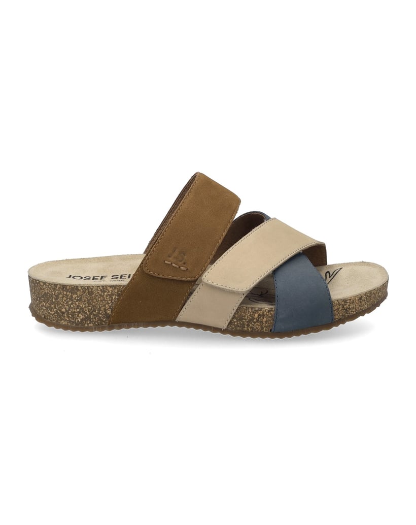 JOSEF-SEIBEL-Damen-Sandale-Tonga-84,-azur-multi-blau