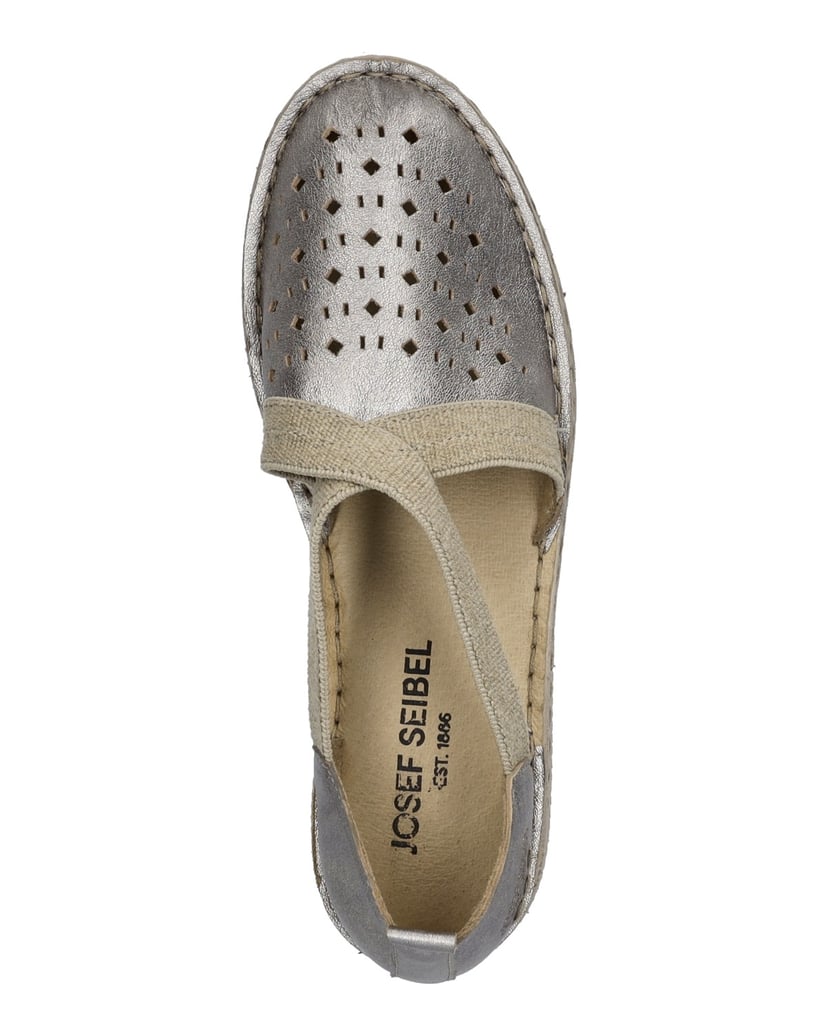 JOSEF-SEIBEL-Damen-Slipper-Sofie-44,-platin-grau