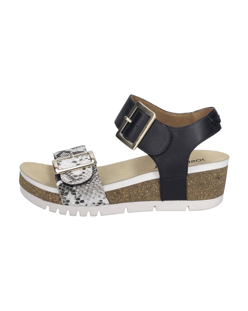 JOSEF-SEIBEL-Damen-Sandale-Quinn-02,-schwarz-kombi-schwarz