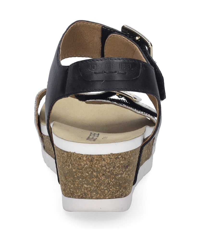 JOSEF-SEIBEL-Damen-Sandale-Quinn-02,-schwarz-kombi-schwarz