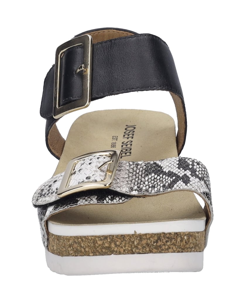 JOSEF-SEIBEL-Damen-Sandale-Quinn-02,-schwarz-kombi-schwarz