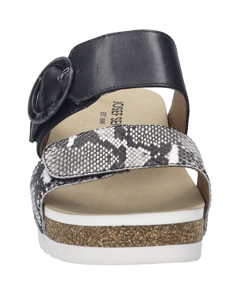 JOSEF-SEIBEL-Damen-Sandale-Quinn-14,-schwarz-kombi-schwarz