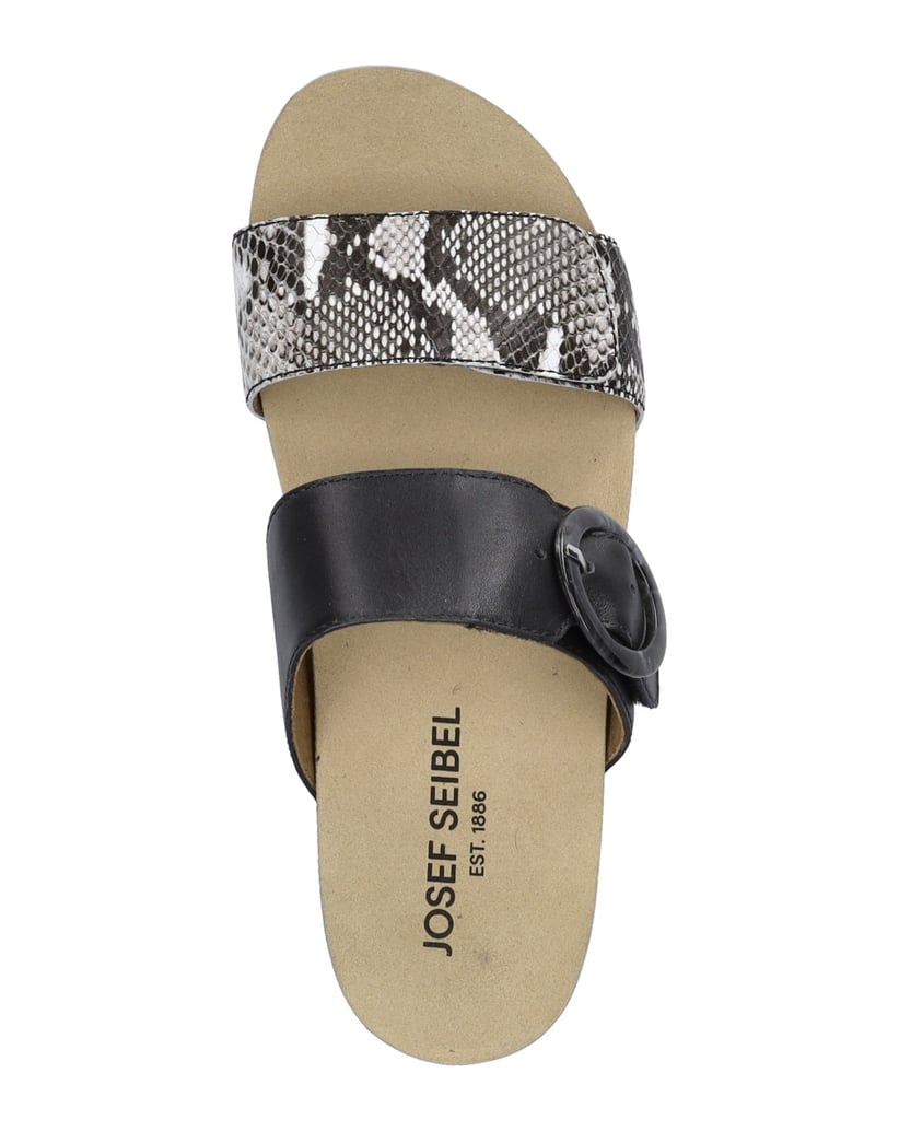 JOSEF-SEIBEL-Damen-Sandale-Quinn-14,-schwarz-kombi-schwarz