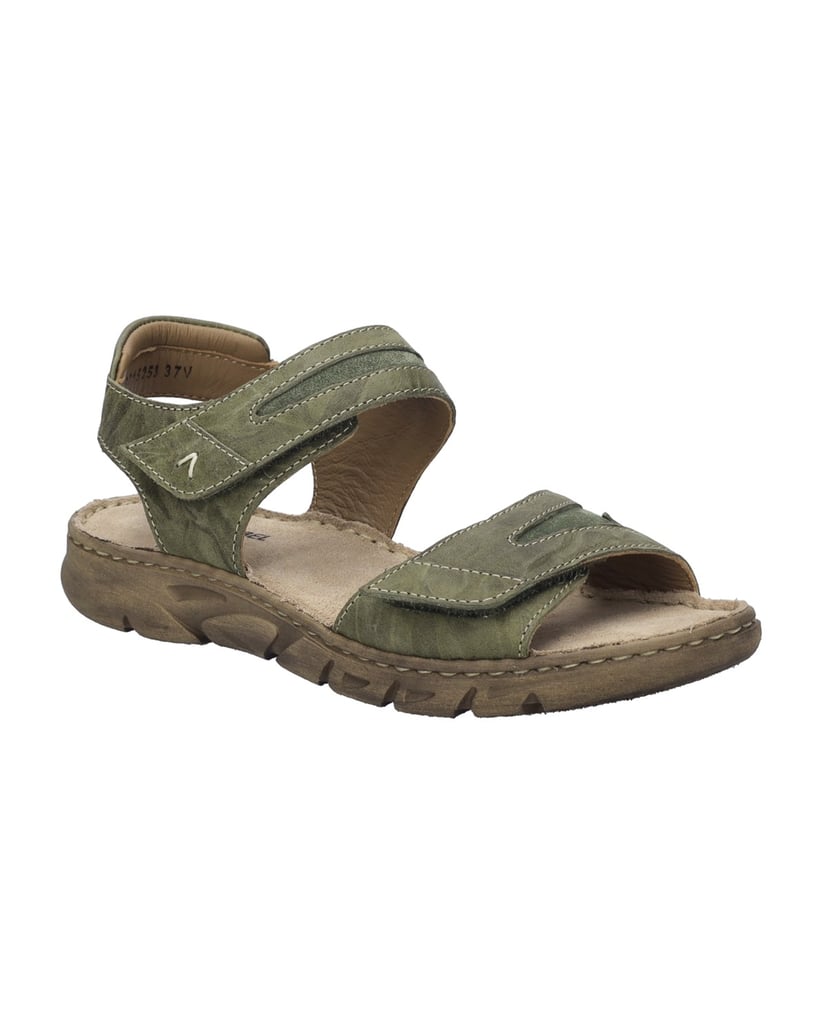 JOSEF-SEIBEL-Damen-Sandale-Brenda-08,-khaki-grün