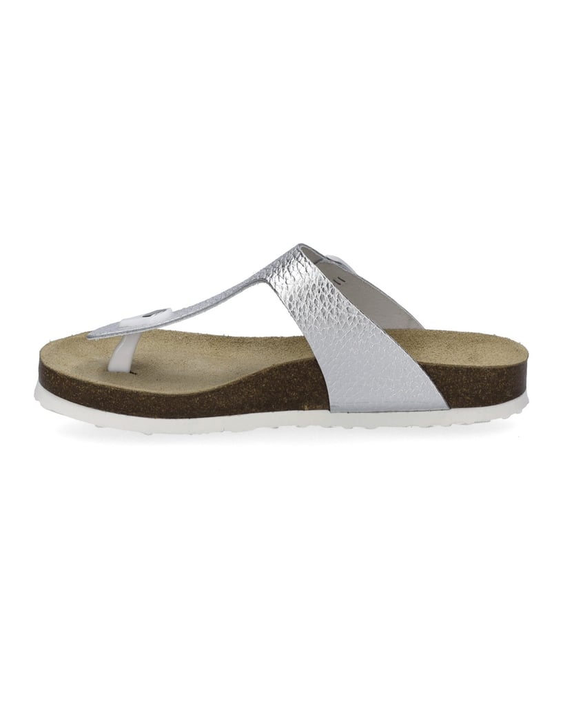 JOSEF-SEIBEL-Damen-Zehentrenner-Hermine-02,-silber-silber