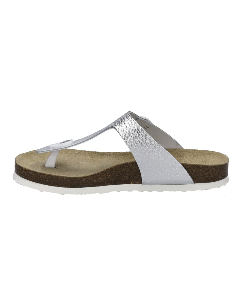 JOSEF-SEIBEL-Damen-Zehentrenner-Hermine-02,-silber-silber