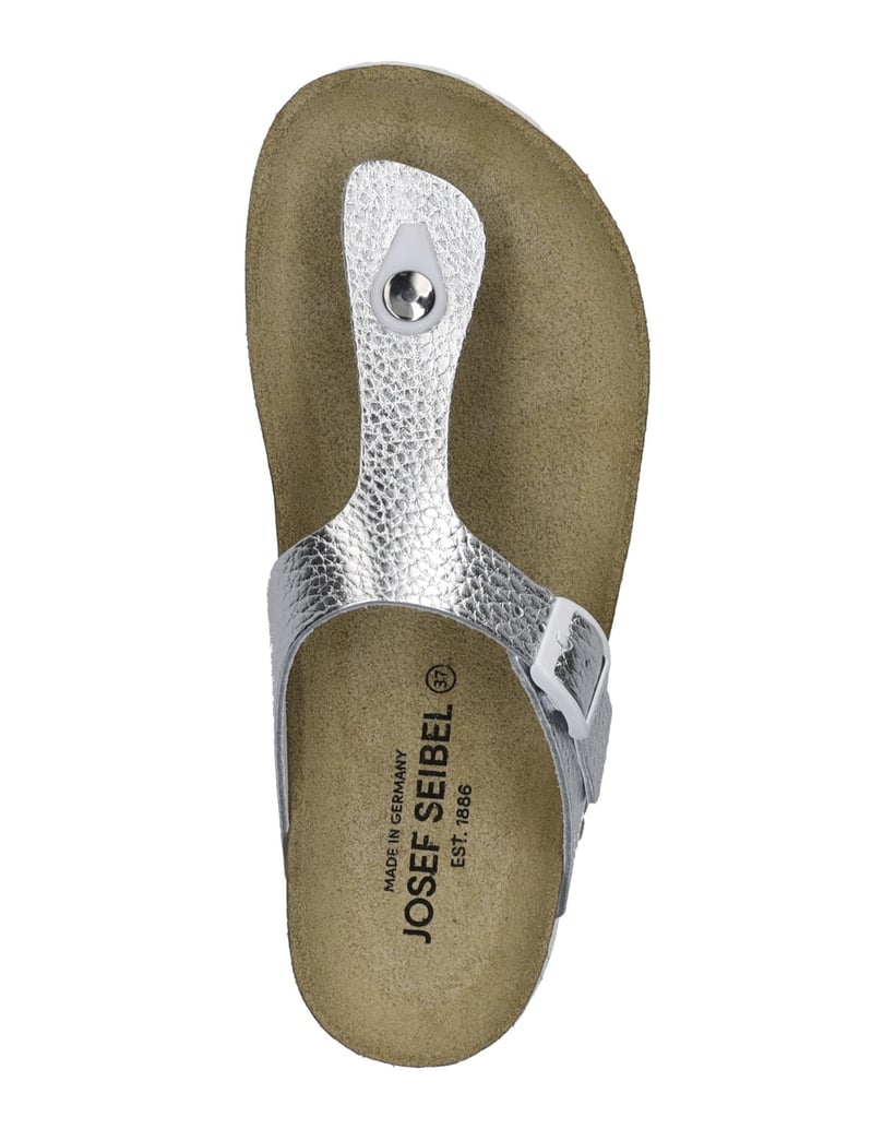 JOSEF-SEIBEL-Damen-Zehentrenner-Hermine-02,-silber-silber