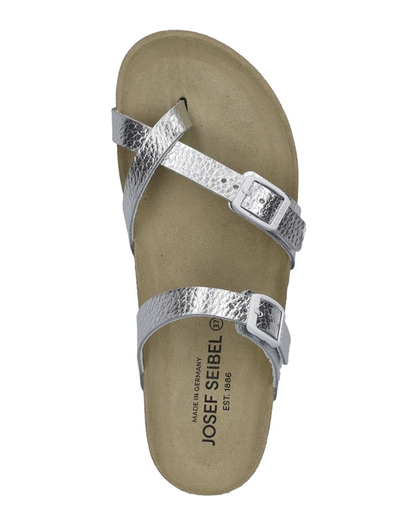 JOSEF-SEIBEL-Damen-Sandale-Hermine-13,-silber-silber