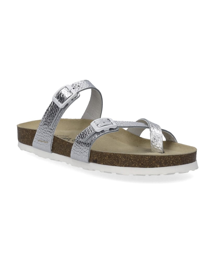 JOSEF-SEIBEL-Damen-Sandale-Hermine-13,-silber-silber