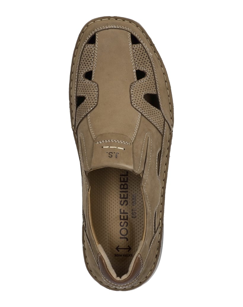 JOSEF-SEIBEL-Herren-Slipper-New-Anvers-77,-sand-beige