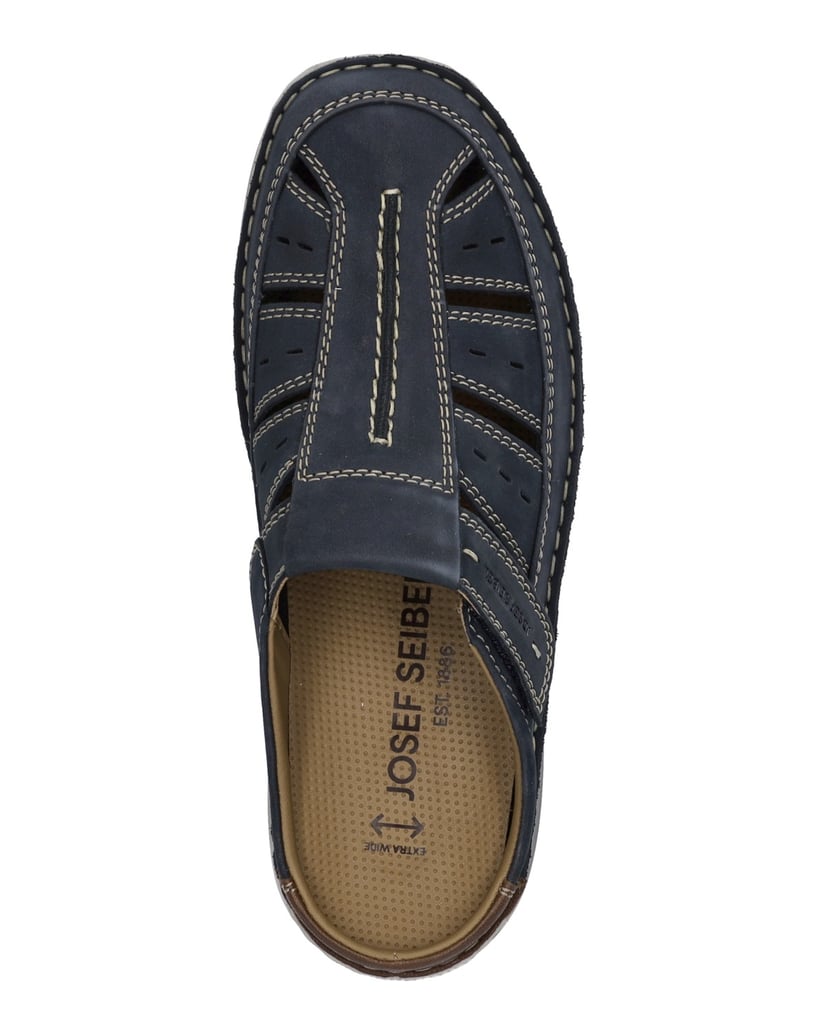 JOSEF-SEIBEL-Herren-Slipper-New-Anvers-76,-dunkelblau-blau