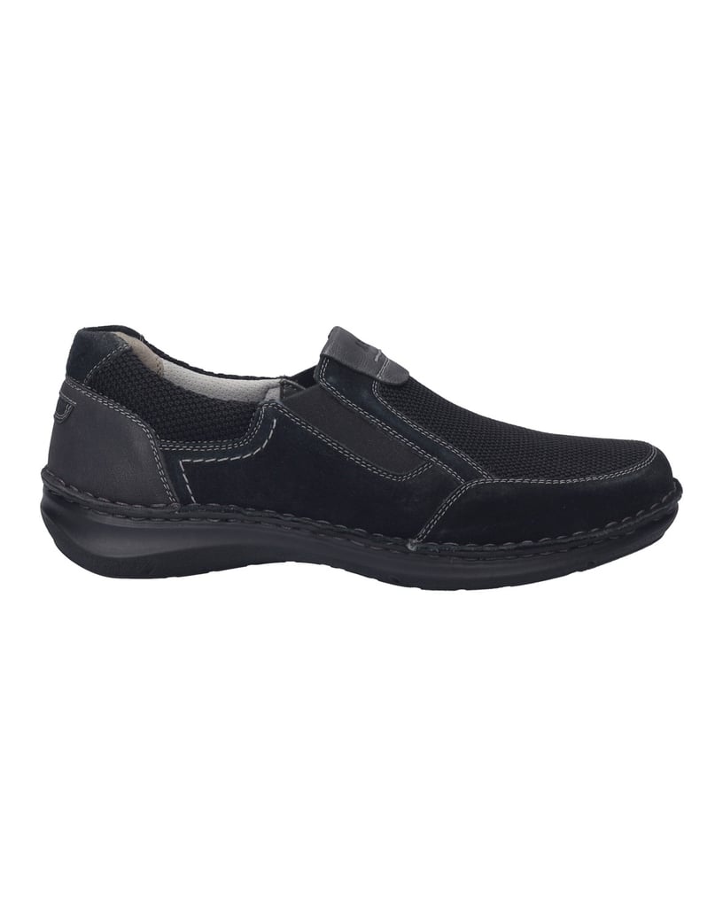 JOSEF-SEIBEL-Herren-Slipper-New-Anvers-78,-black-blac-schwarz