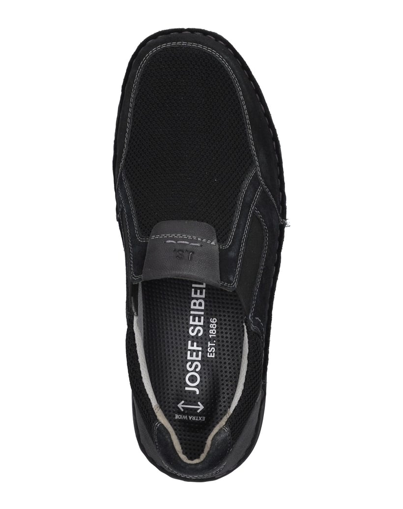 JOSEF-SEIBEL-Herren-Slipper-New-Anvers-78,-black-blac-schwarz