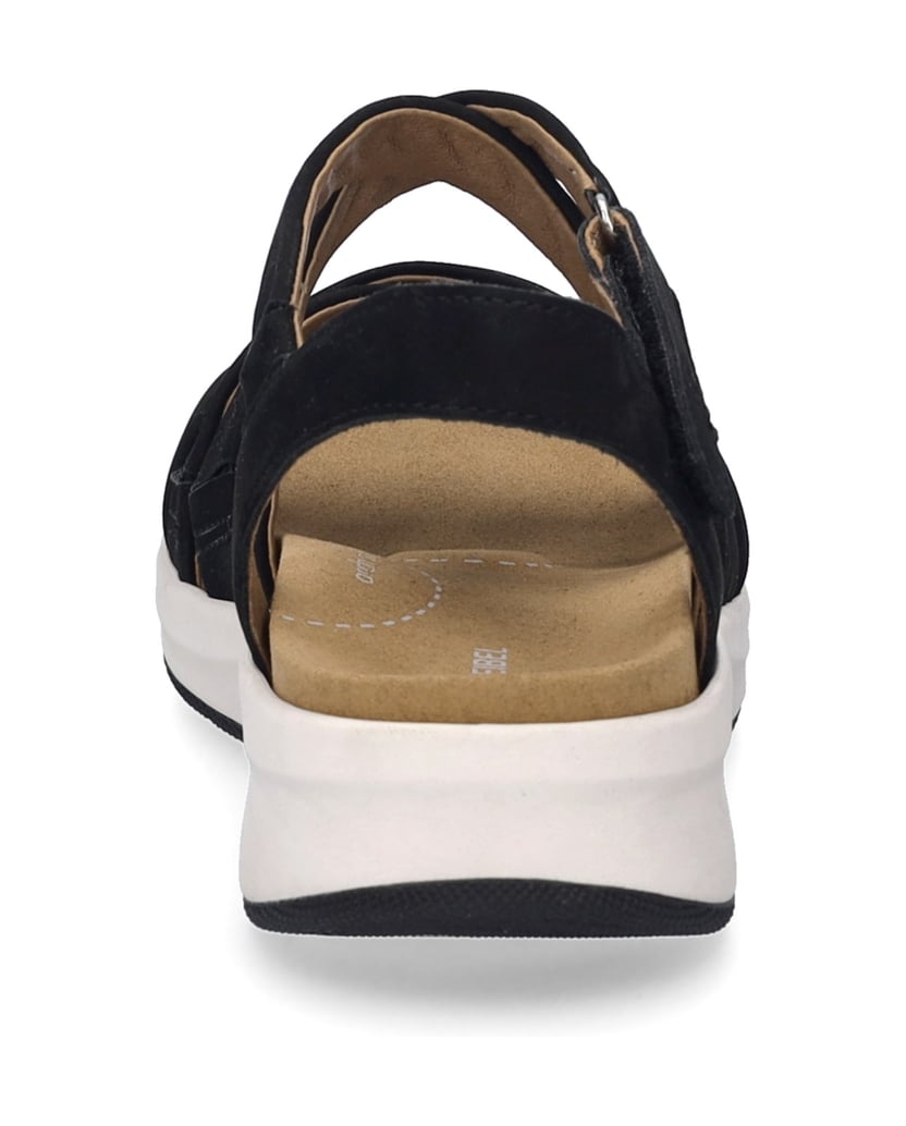 JOSEF-SEIBEL-Damen-Sandale-Estelle-07,-schwarz-schwarz