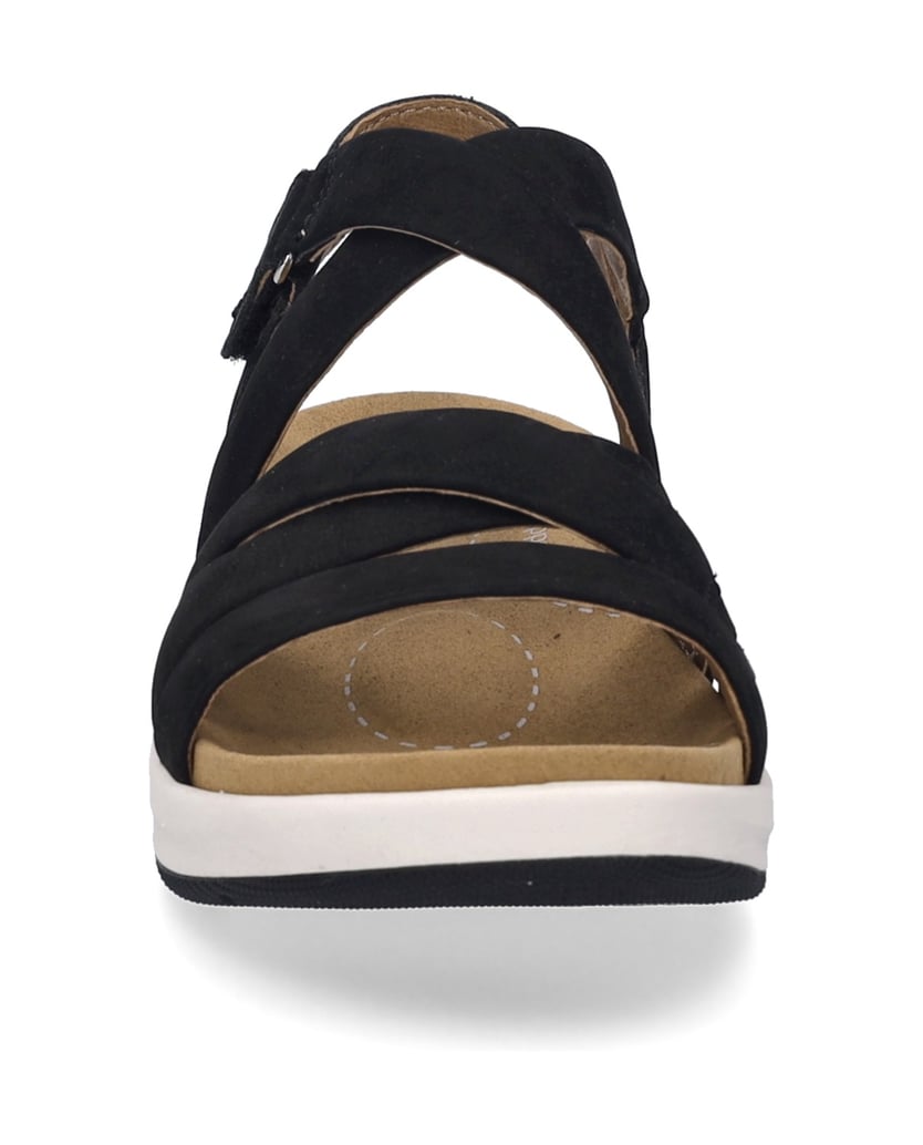 JOSEF-SEIBEL-Damen-Sandale-Estelle-07,-schwarz-schwarz