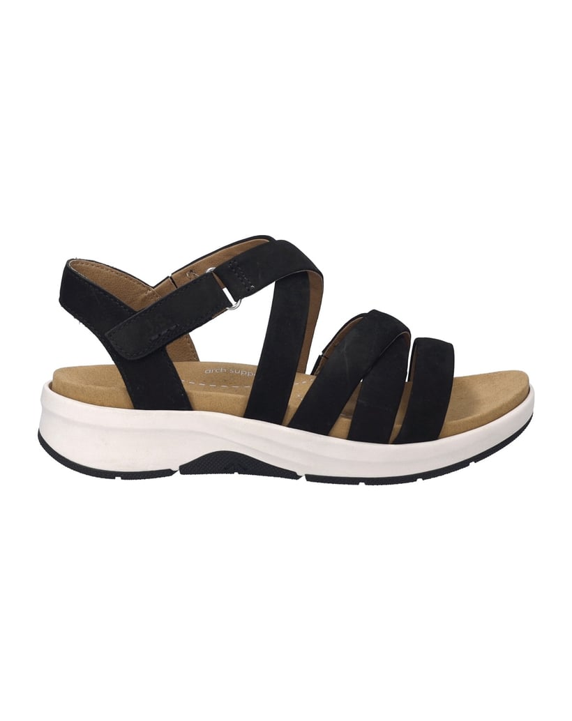 JOSEF-SEIBEL-Damen-Sandale-Estelle-07,-schwarz-schwarz