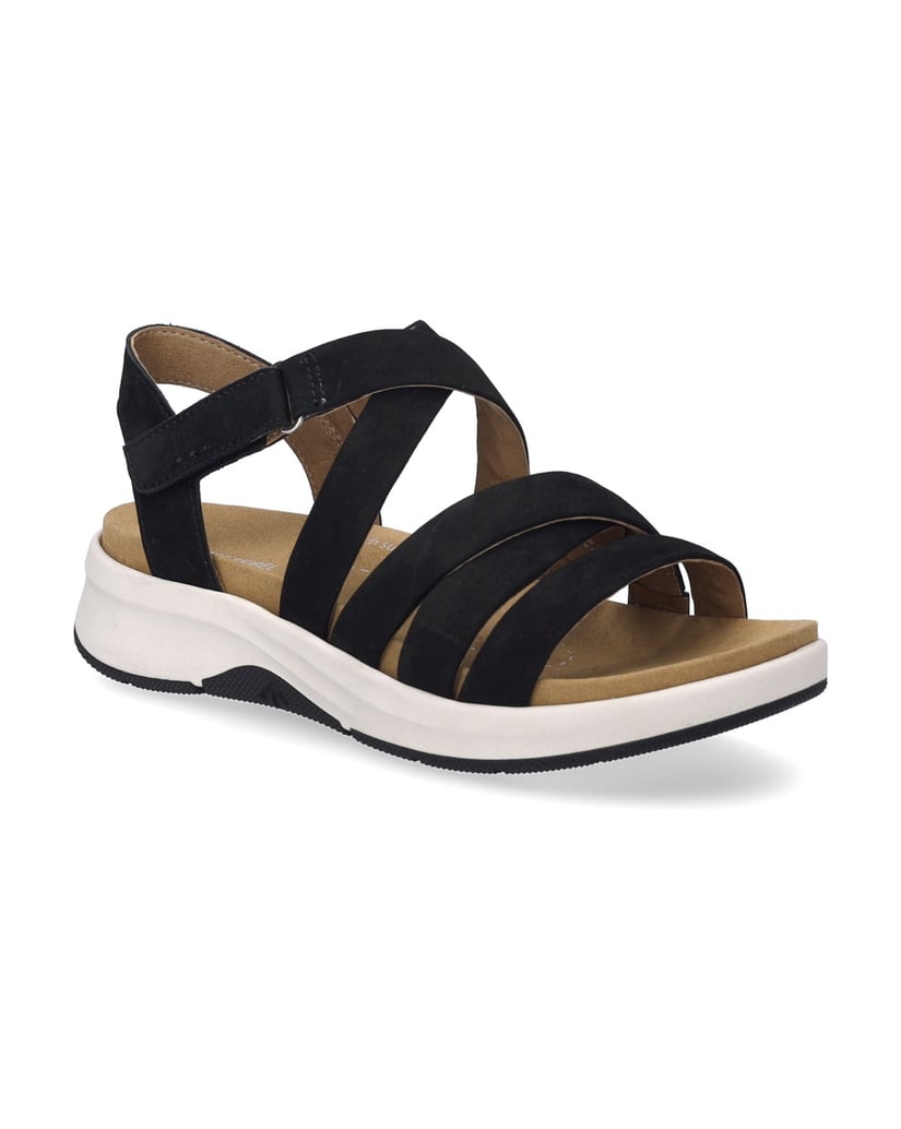 JOSEF-SEIBEL-Damen-Sandale-Estelle-07,-schwarz-schwarz