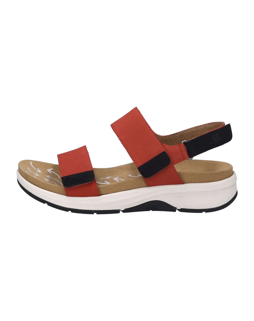 JOSEF-SEIBEL-Damen-Sandale-Estelle-04,-rot-kombi-rot