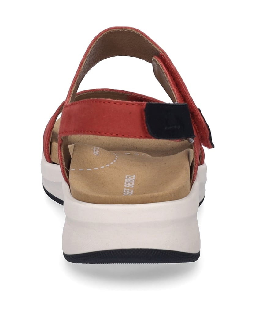 JOSEF-SEIBEL-Damen-Sandale-Estelle-04,-rot-kombi-rot
