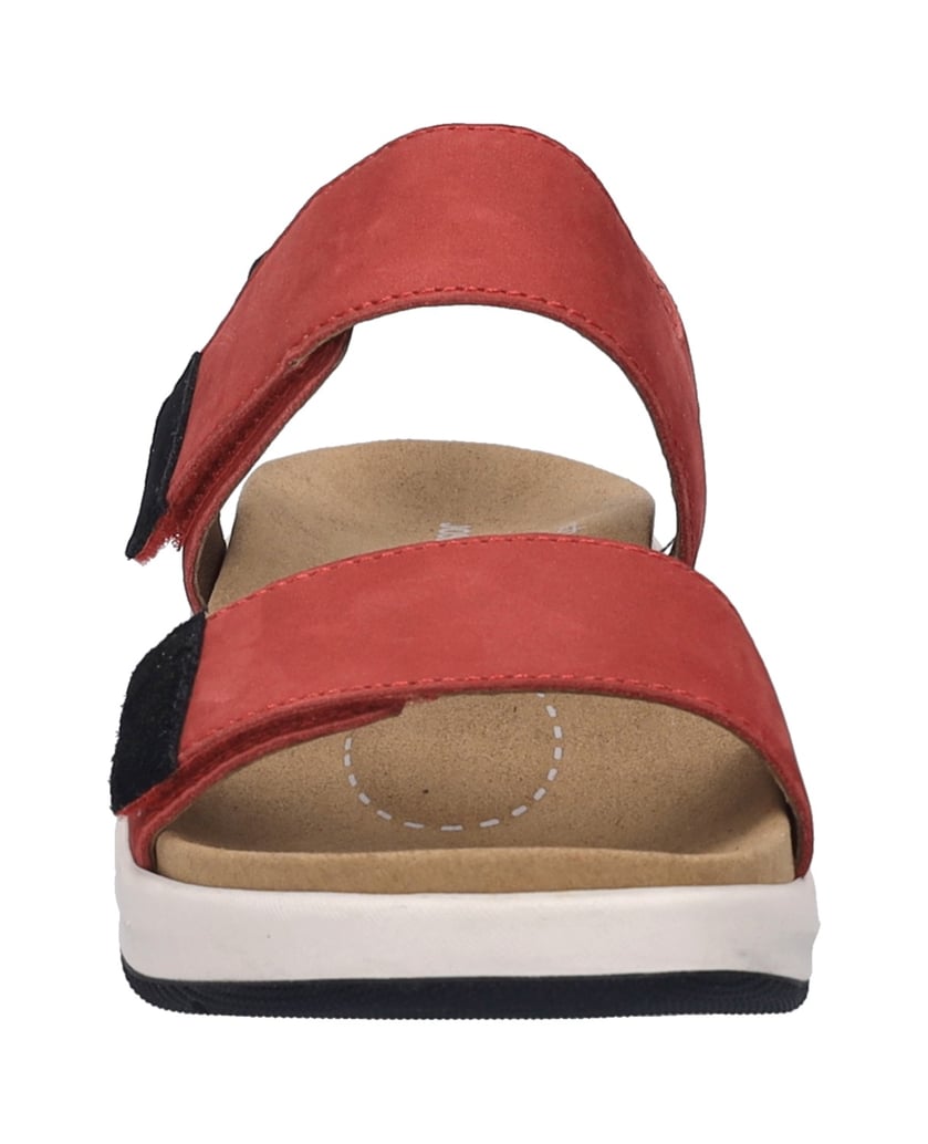 JOSEF-SEIBEL-Damen-Sandale-Estelle-04,-rot-kombi-rot
