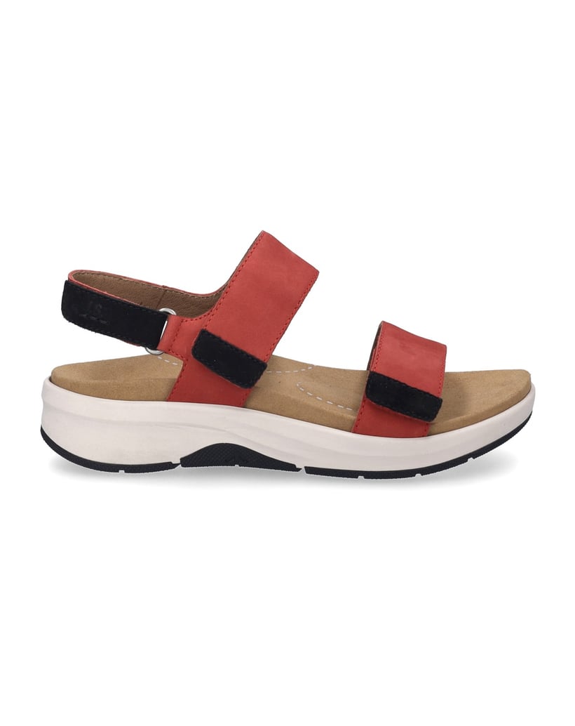 JOSEF-SEIBEL-Damen-Sandale-Estelle-04,-rot-kombi-rot