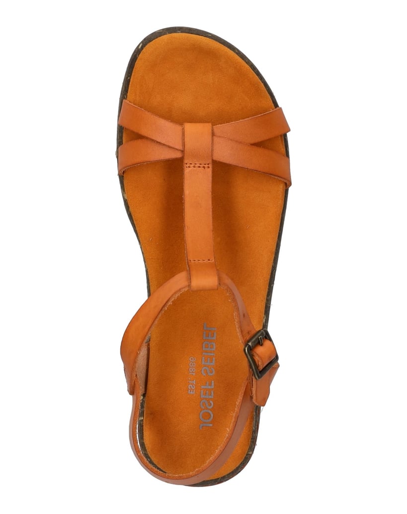 JOSEF-SEIBEL-Damen-Sandale-Fabricia-01,-orange-orange