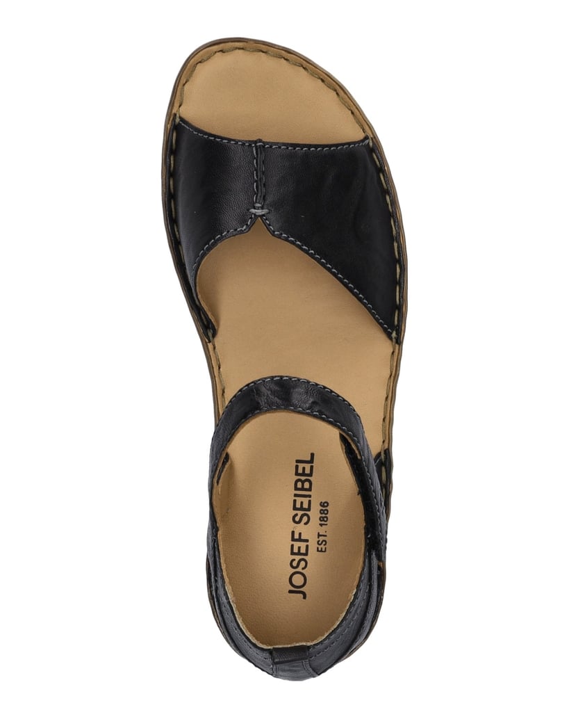 JOSEF-SEIBEL-Damen-Sandale-Ivy-05,-schwarz-schwarz